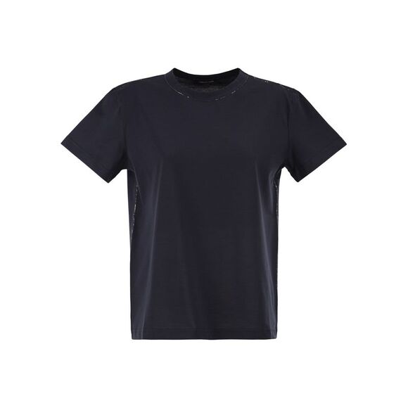 Fabiana Filippi Women Jersey T-Shirt With Luminous Thread